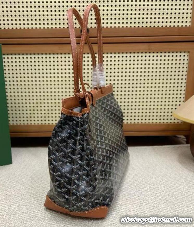 Top Sell Goyard Original Bellechasse Tote Bag 8959 Black And Tan