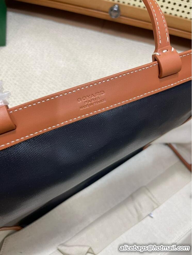 Top Sell Goyard Original Bellechasse Tote Bag 8959 Black And Tan