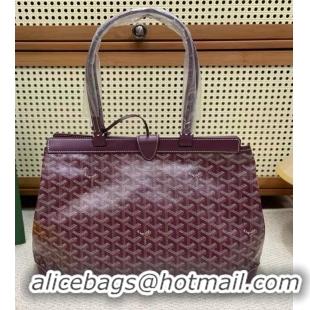 Best Price Goyard Original Bellechasse Tote Bag 8959 Bungundy