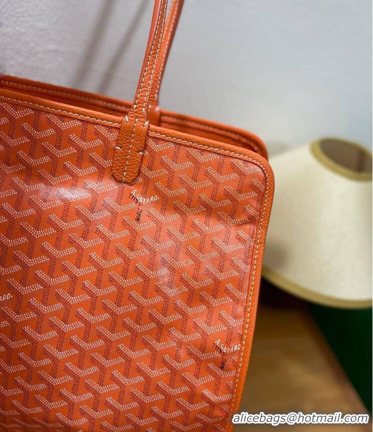 Crafted Goyard Original Sac Hardy Tote Bag 8955 Orange