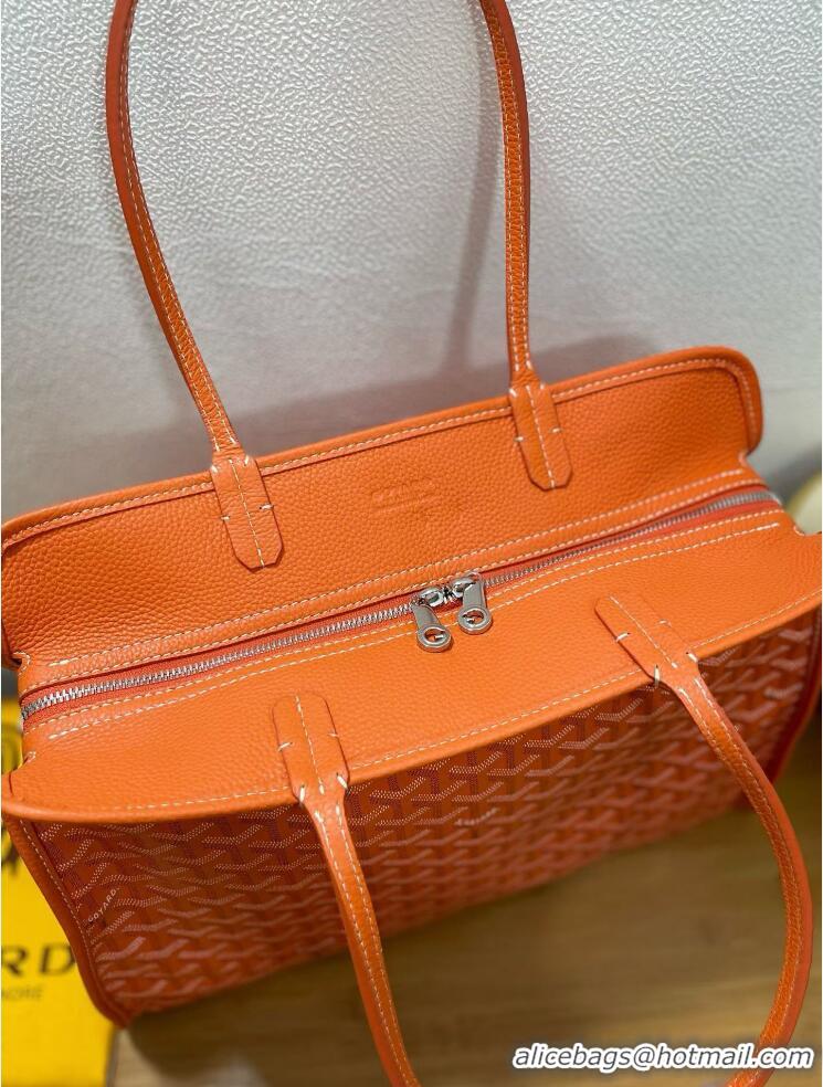Crafted Goyard Original Sac Hardy Tote Bag 8955 Orange