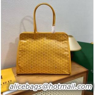 Shop Cheap Goyard Original Sac Hardy Tote Bag 8955 Yellow