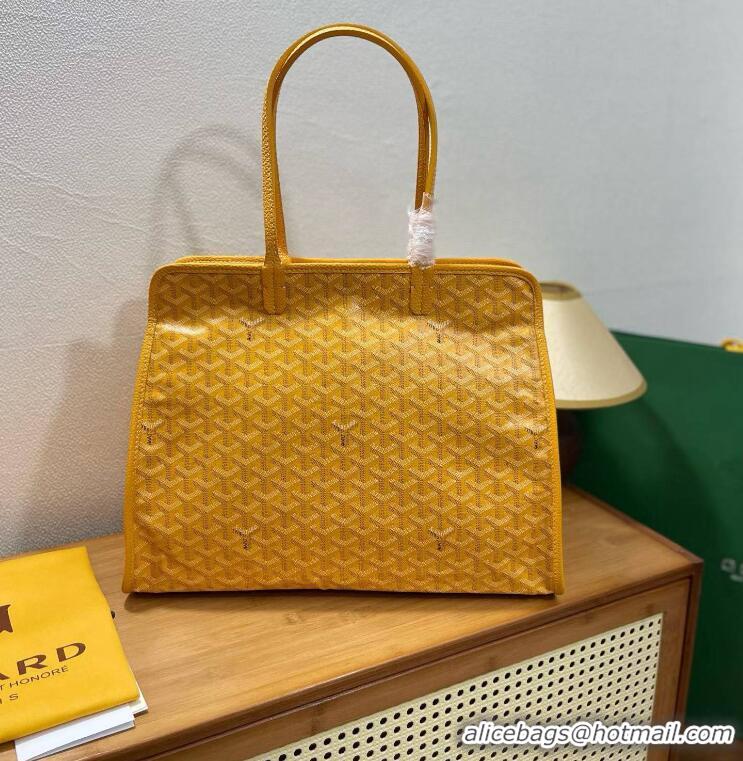 Shop Cheap Goyard Original Sac Hardy Tote Bag 8955 Yellow