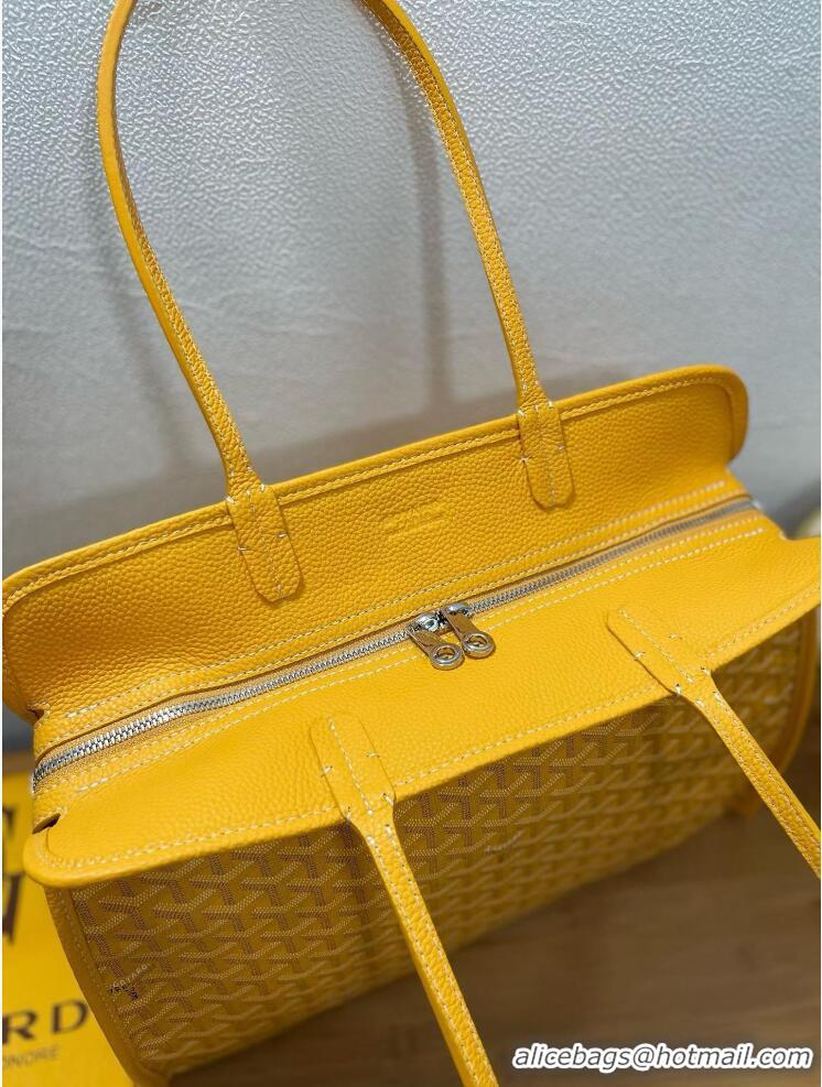 Shop Cheap Goyard Original Sac Hardy Tote Bag 8955 Yellow