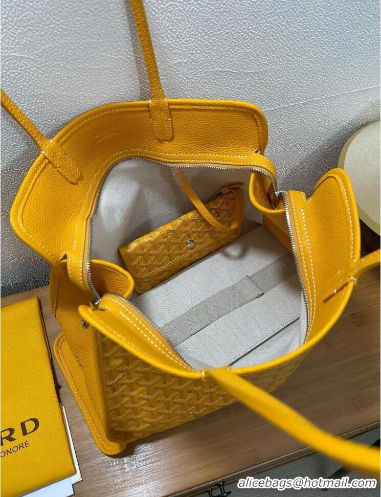Shop Cheap Goyard Original Sac Hardy Tote Bag 8955 Yellow