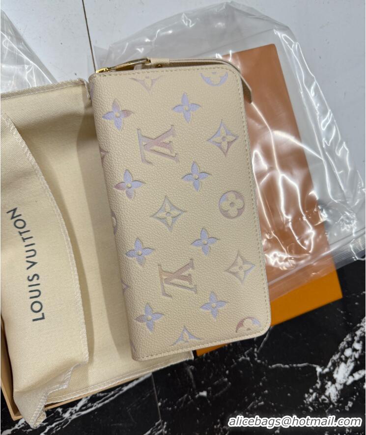 Promotional Louis Vuitton Zippy Wallet in Dream Beige Embossed Leather M25594 2025
