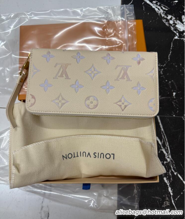 Promotional Louis Vuitton Zippy Wallet in Dream Beige Embossed Leather M25594 2025
