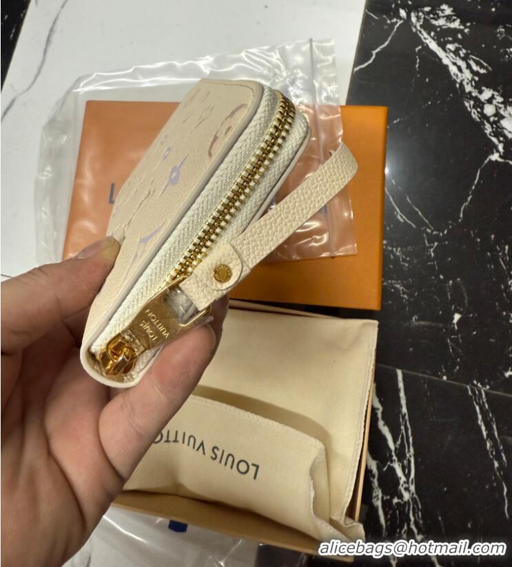Promotional Louis Vuitton Zippy Wallet in Dream Beige Embossed Leather M25594 2025