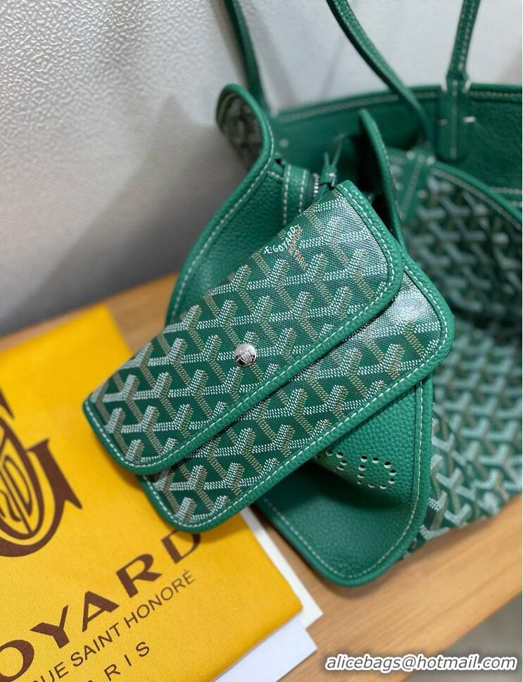 Buy Luxury Goyard Original Sac Hardy Tote Bag 8955 Green