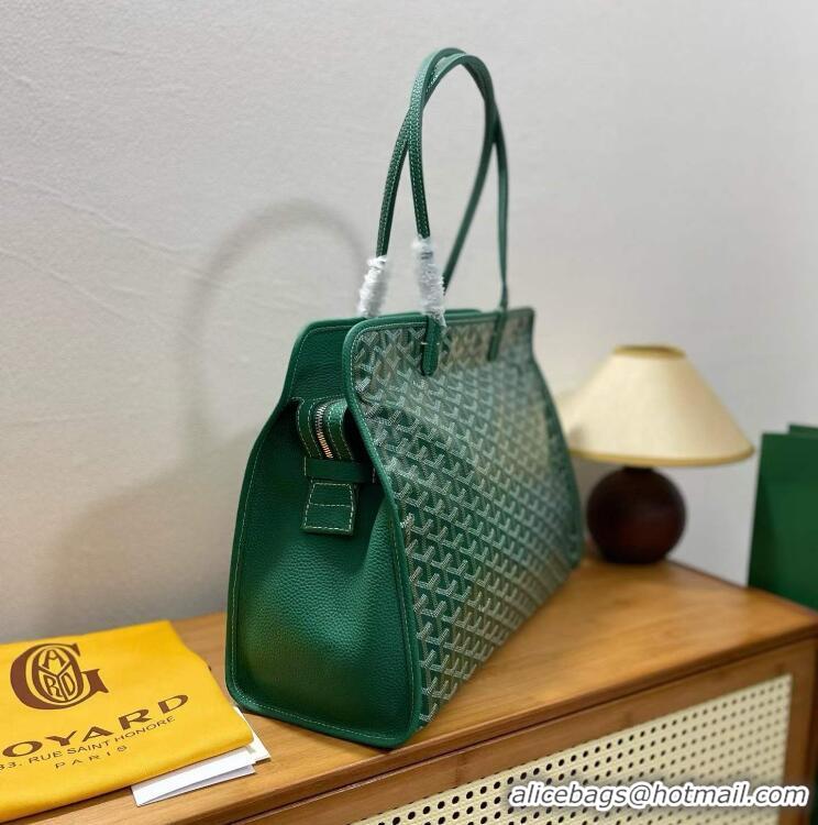Buy Luxury Goyard Original Sac Hardy Tote Bag 8955 Green
