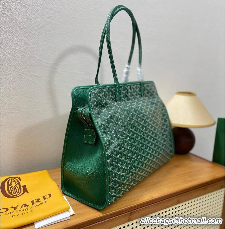 Buy Luxury Goyard Original Sac Hardy Tote Bag 8955 Green