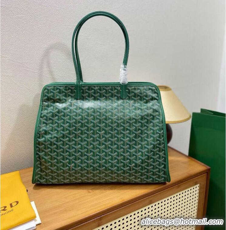Buy Luxury Goyard Original Sac Hardy Tote Bag 8955 Green