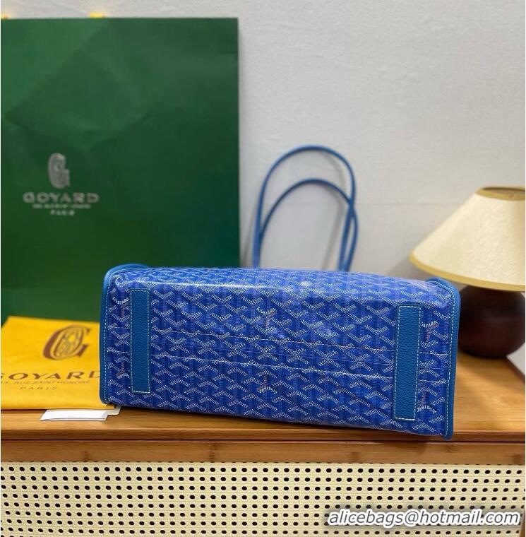 Low Cost Goyard Original Sac Hardy Tote Bag 8955 Light Blue