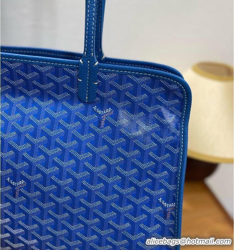 Low Cost Goyard Original Sac Hardy Tote Bag 8955 Light Blue