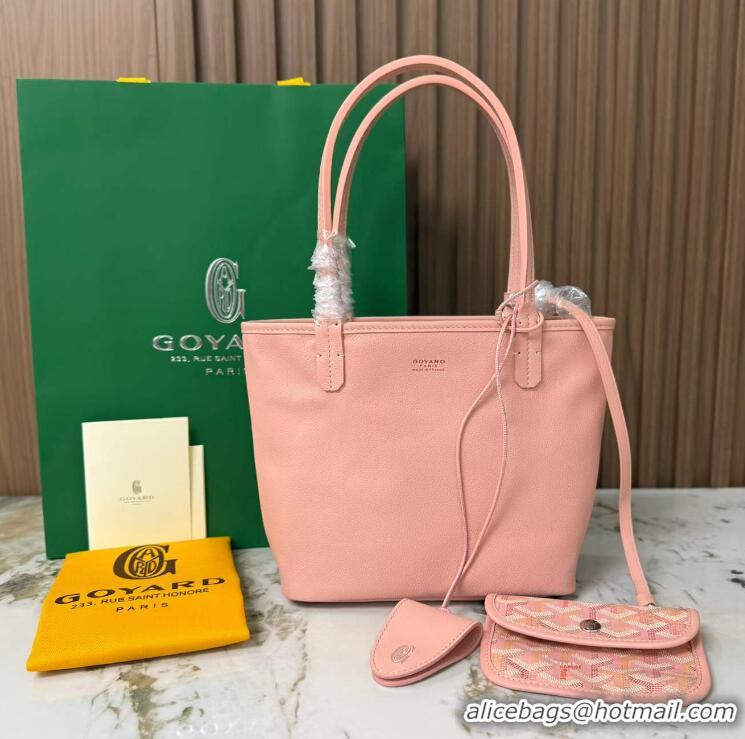 Grade Design Goyard Anjou Saint Louis Tote Bag Mini G8003 Multicolored Powder Pink 2026