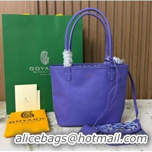 Best Quality Goyard Anjou Saint Louis Tote Bag Mini G8003 Multicolored Blueberry Purple 2026