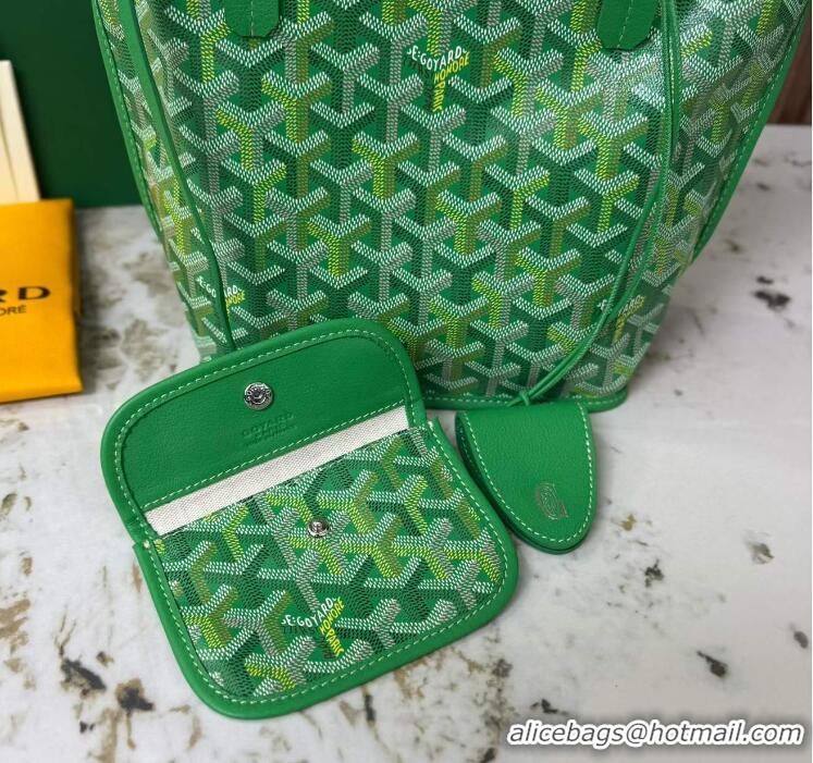 Well Crafted Goyard Anjou Saint Louis Tote Bag Mini G8003 Multicolored Meadow Green 2026