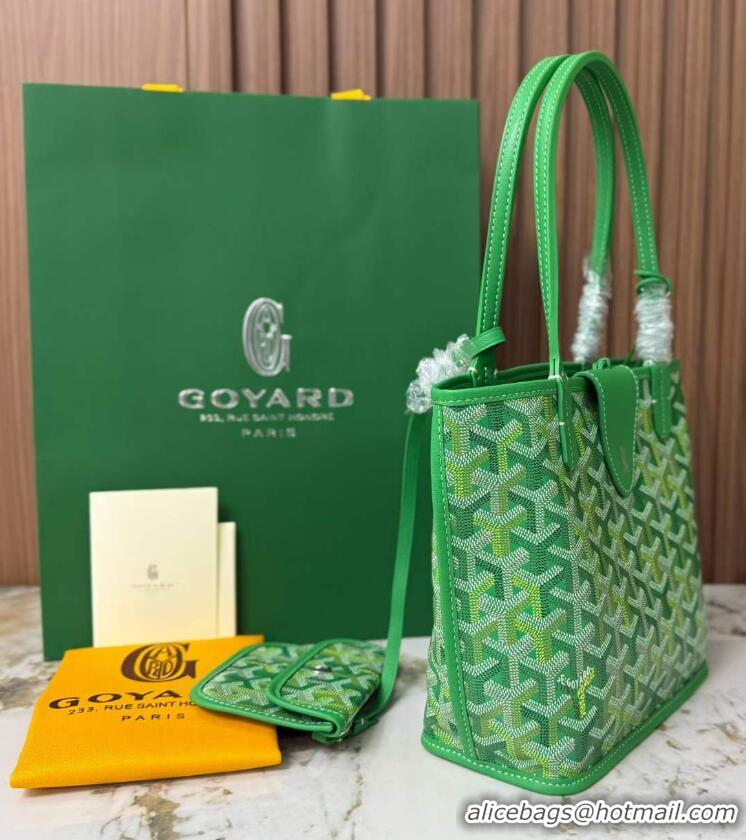 Well Crafted Goyard Anjou Saint Louis Tote Bag Mini G8003 Multicolored Meadow Green 2026