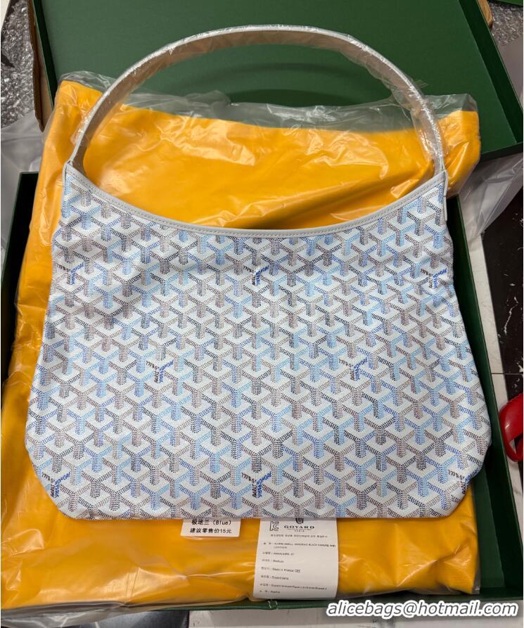 Buy Inexpensive Goyard Hobo Boheme Bag Mini 020225 Multicolored Polar Blue