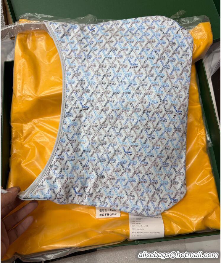 Buy Inexpensive Goyard Hobo Boheme Bag Mini 020225 Multicolored Polar Blue