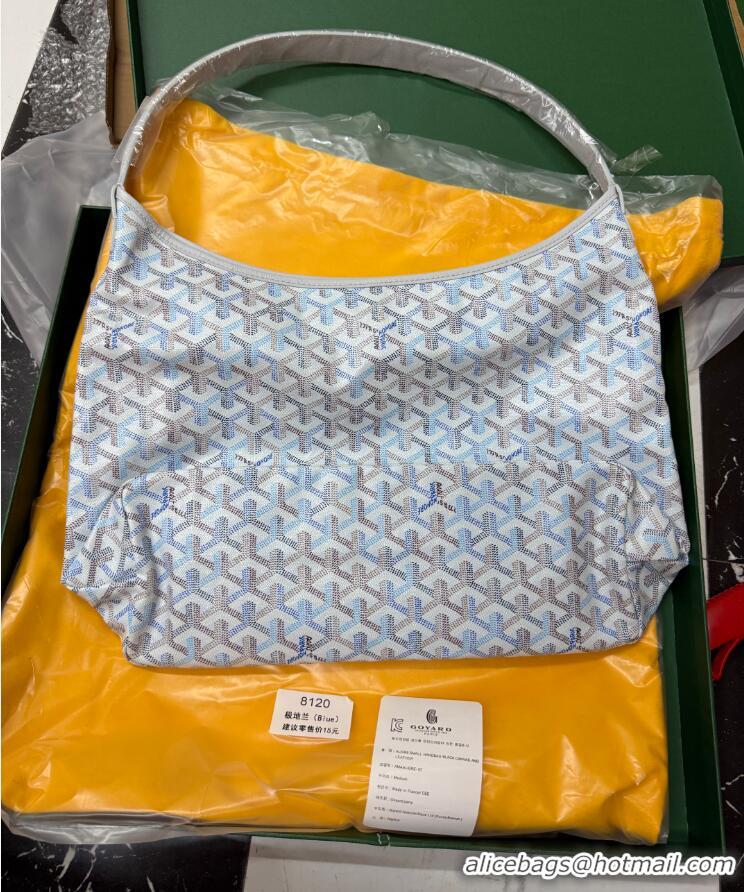 Buy Inexpensive Goyard Hobo Boheme Bag Mini 020225 Multicolored Polar Blue