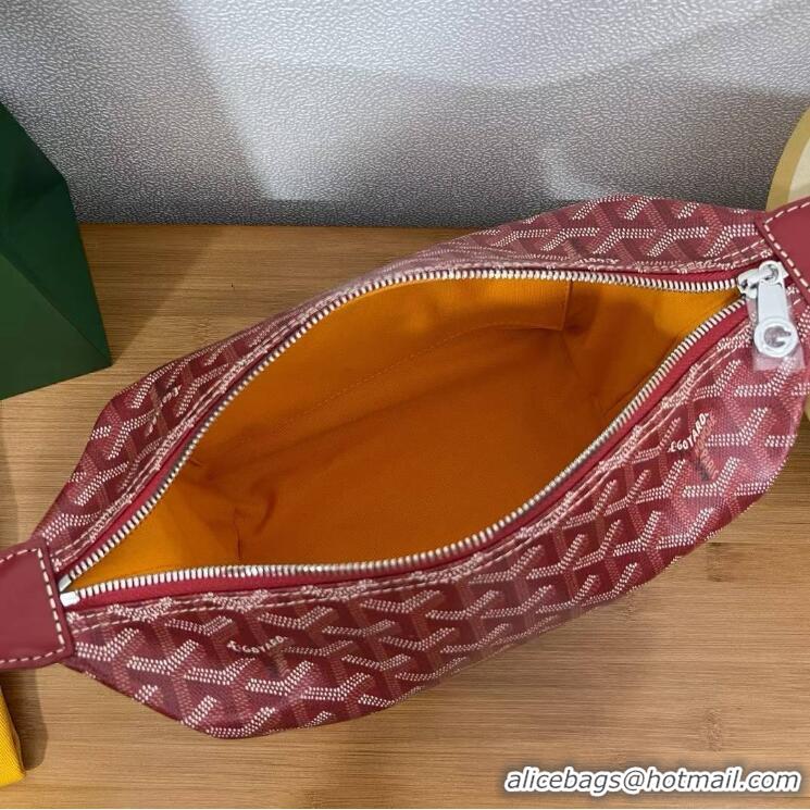 Buy Inexpensive Famous Brand Goyard Boeing 25 Travel Toilet Bag G8741 Red