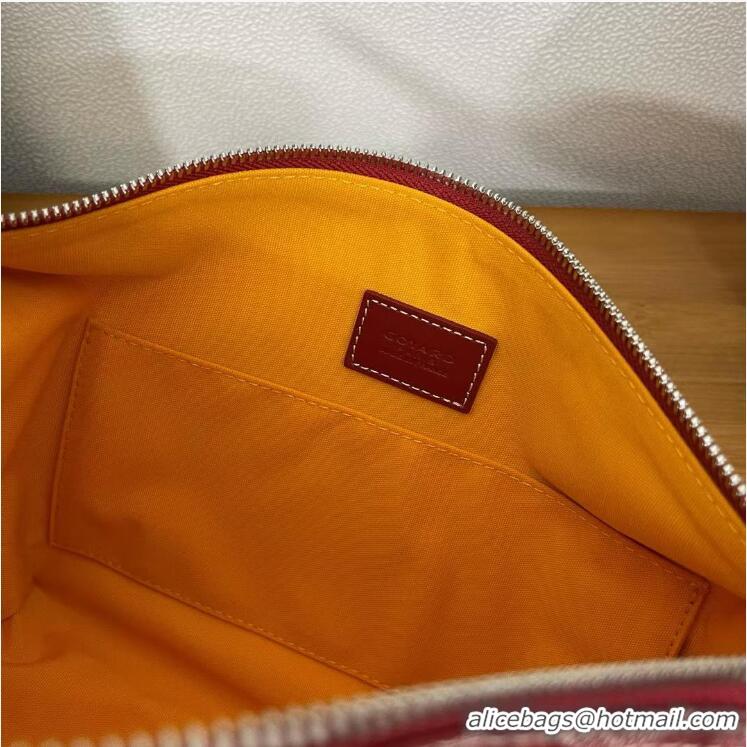 Buy Inexpensive Famous Brand Goyard Boeing 25 Travel Toilet Bag G8741 Red