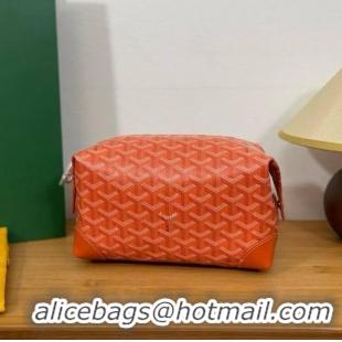 Famous Brand Famous Brand Goyard Boeing 25 Travel Toilet Bag G8741 Orange