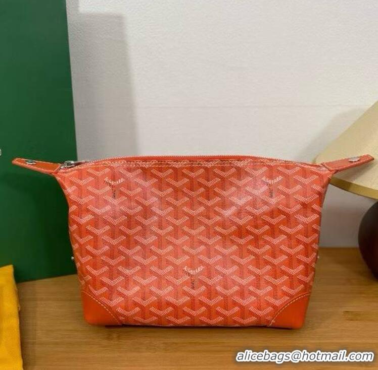 Famous Brand Famous Brand Goyard Boeing 25 Travel Toilet Bag G8741 Orange