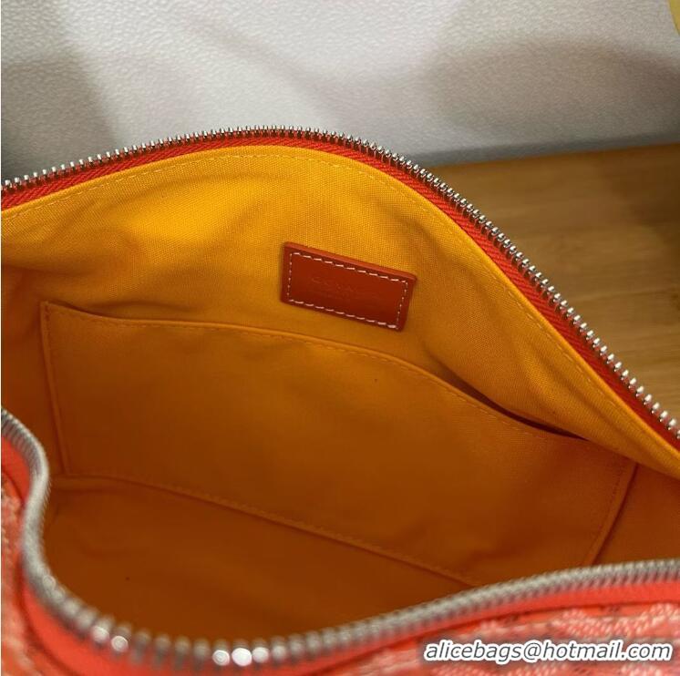 Famous Brand Famous Brand Goyard Boeing 25 Travel Toilet Bag G8741 Orange