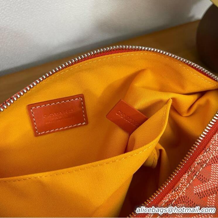 Famous Brand Famous Brand Goyard Boeing 25 Travel Toilet Bag G8741 Orange