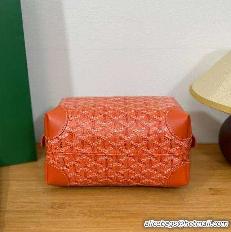 Famous Brand Famous Brand Goyard Boeing 25 Travel Toilet Bag G8741 Orange