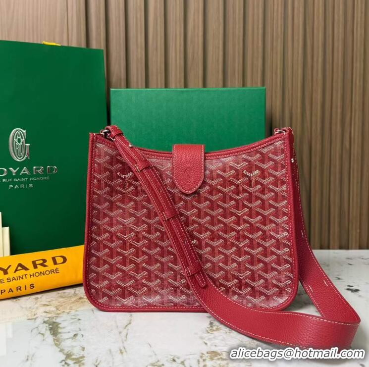 Buy Inexpensive Goyard Musette Messenger Bag PM 8930 Red