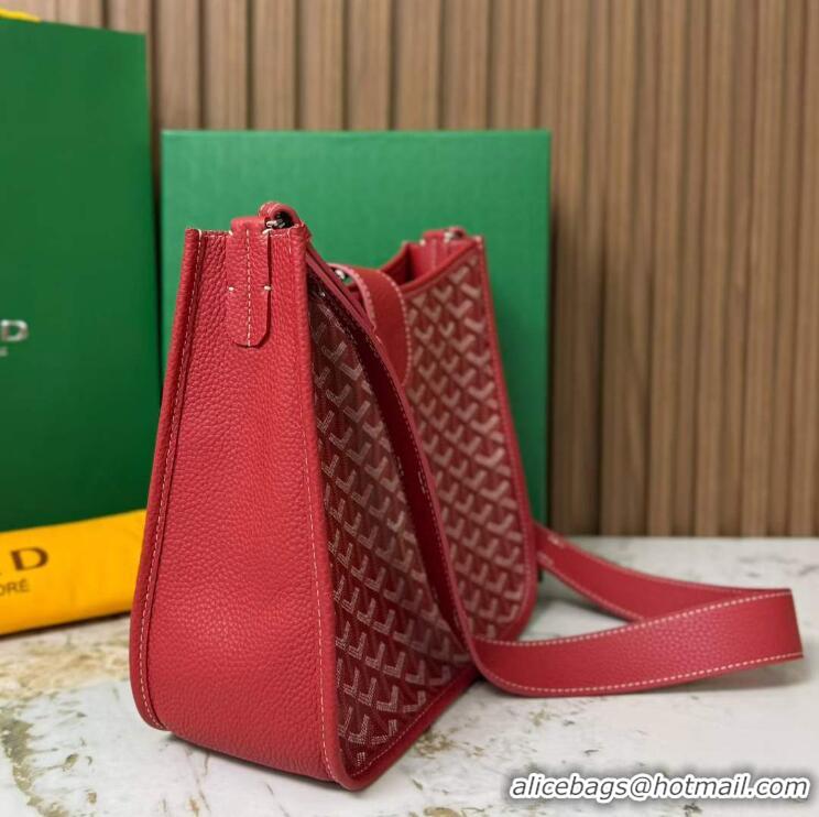 Buy Inexpensive Goyard Musette Messenger Bag PM 8930 Red