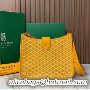 Well Crafted Goyard Musette Messenger Bag PM 8930 Yellow