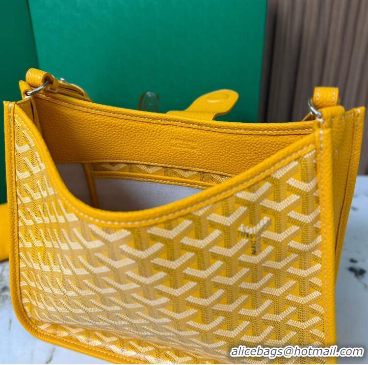 Well Crafted Goyard Musette Messenger Bag PM 8930 Yellow