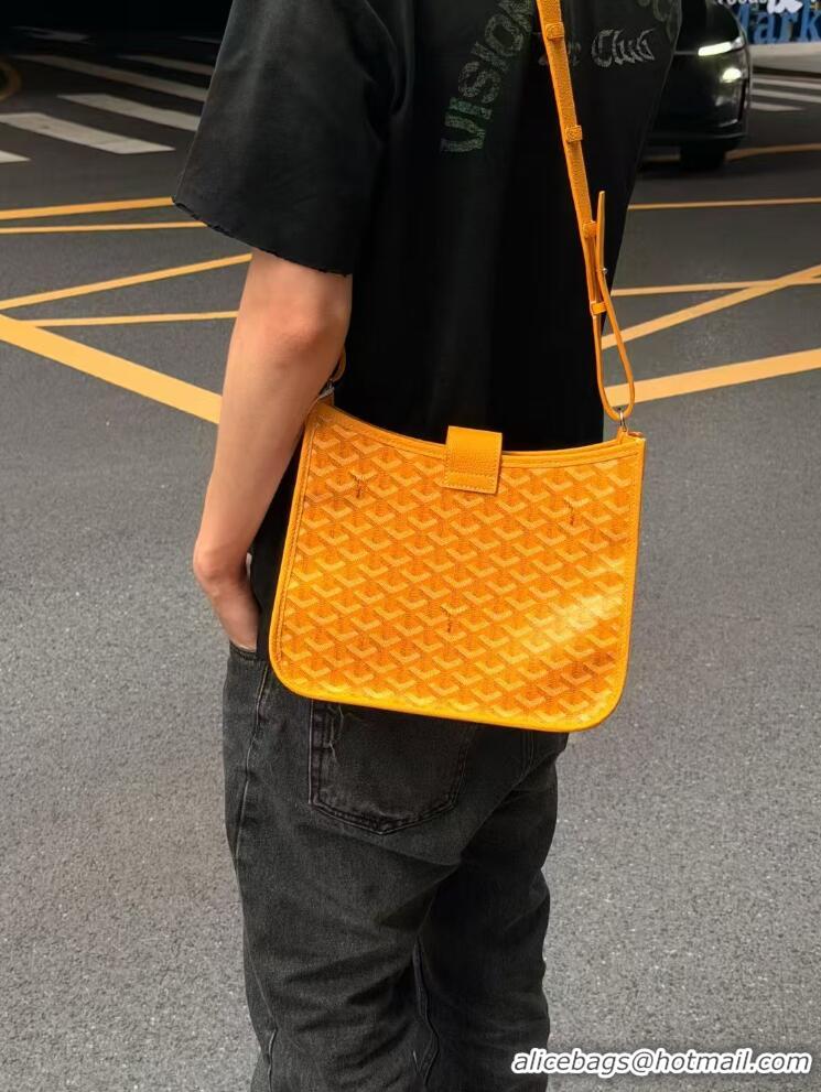 Well Crafted Goyard Musette Messenger Bag PM 8930 Yellow