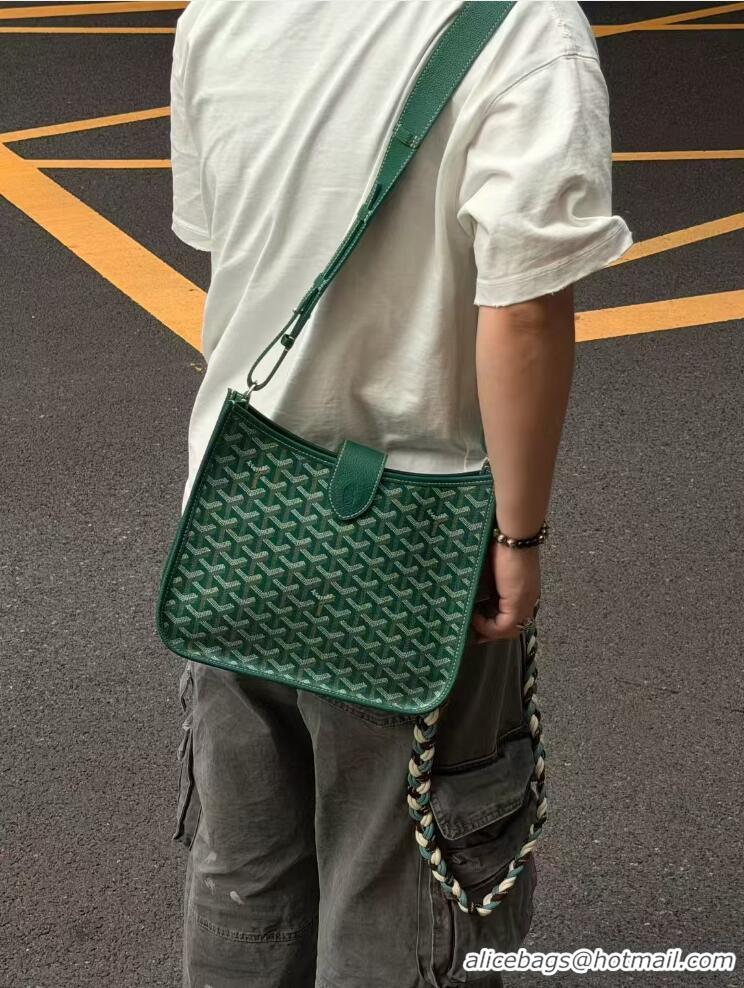 Luxury Cheap Goyard Musette Messenger Bag PM 8930 Green