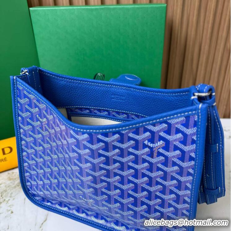 Grade Design Goyard Musette Messenger Bag PM 8930 Light Blue