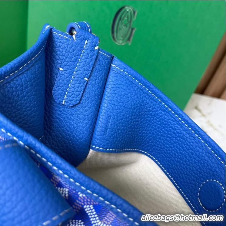 Grade Design Goyard Musette Messenger Bag PM 8930 Light Blue