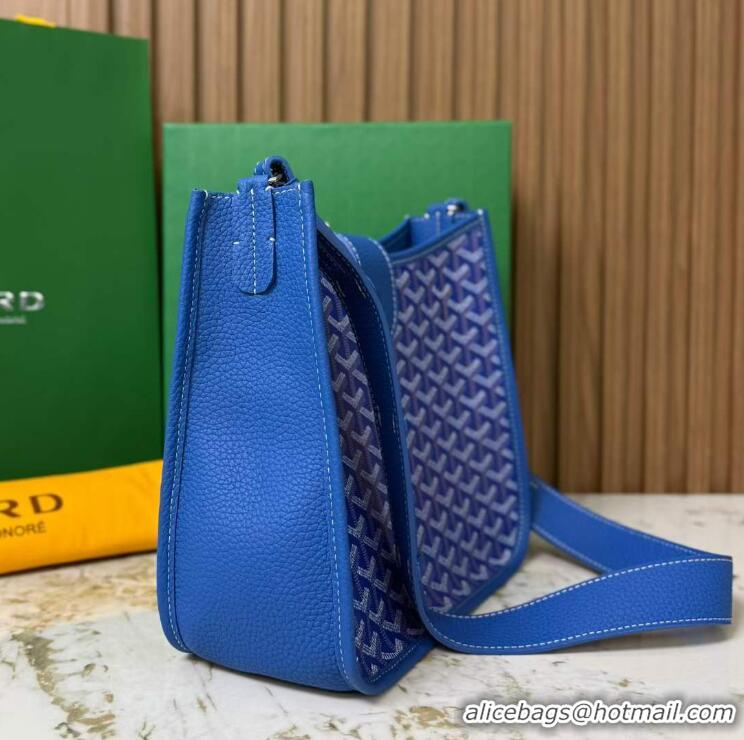 Grade Design Goyard Musette Messenger Bag PM 8930 Light Blue