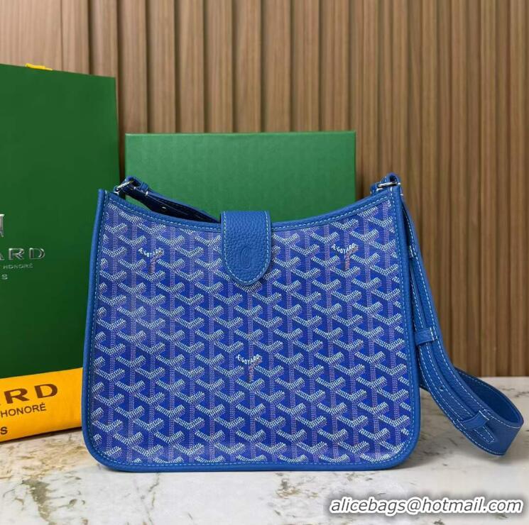 Grade Design Goyard Musette Messenger Bag PM 8930 Light Blue