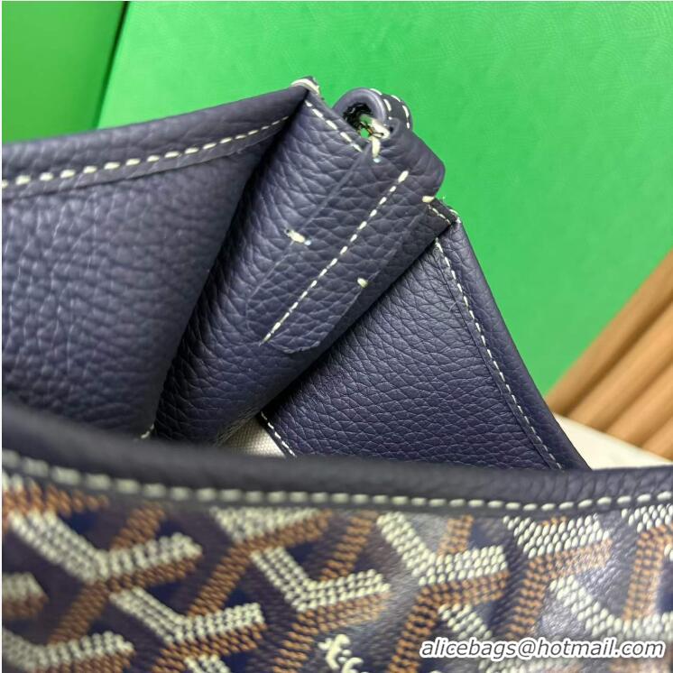 Luxury Cheap Goyard Musette Messenger Bag PM 8930 Navy Blue