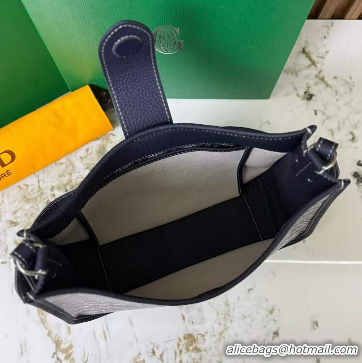 Luxury Cheap Goyard Musette Messenger Bag PM 8930 Navy Blue