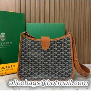 Top Quality Goyard Musette Messenger Bag PM 8930 Black And Tan