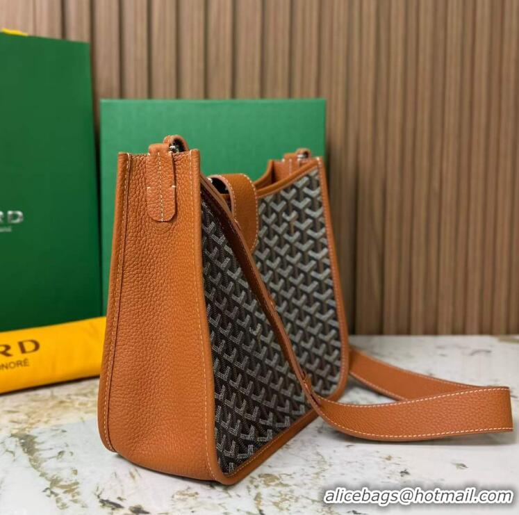 Top Quality Goyard Musette Messenger Bag PM 8930 Black And Tan