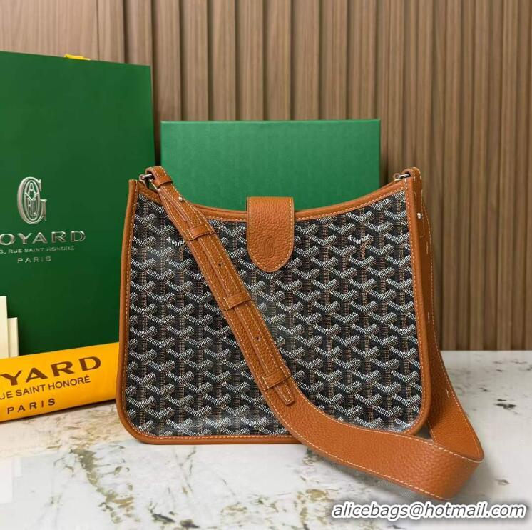 Top Quality Goyard Musette Messenger Bag PM 8930 Black And Tan