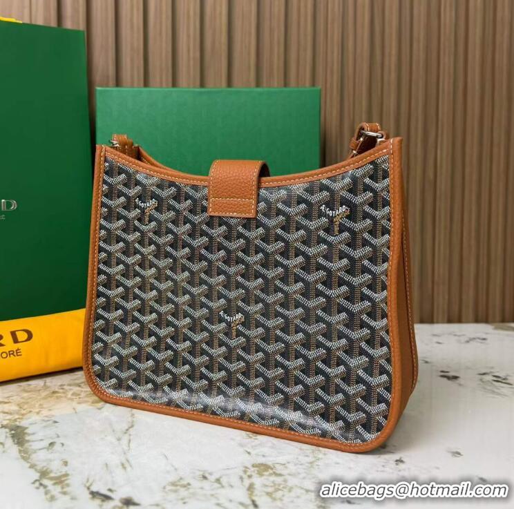 Top Quality Goyard Musette Messenger Bag PM 8930 Black And Tan