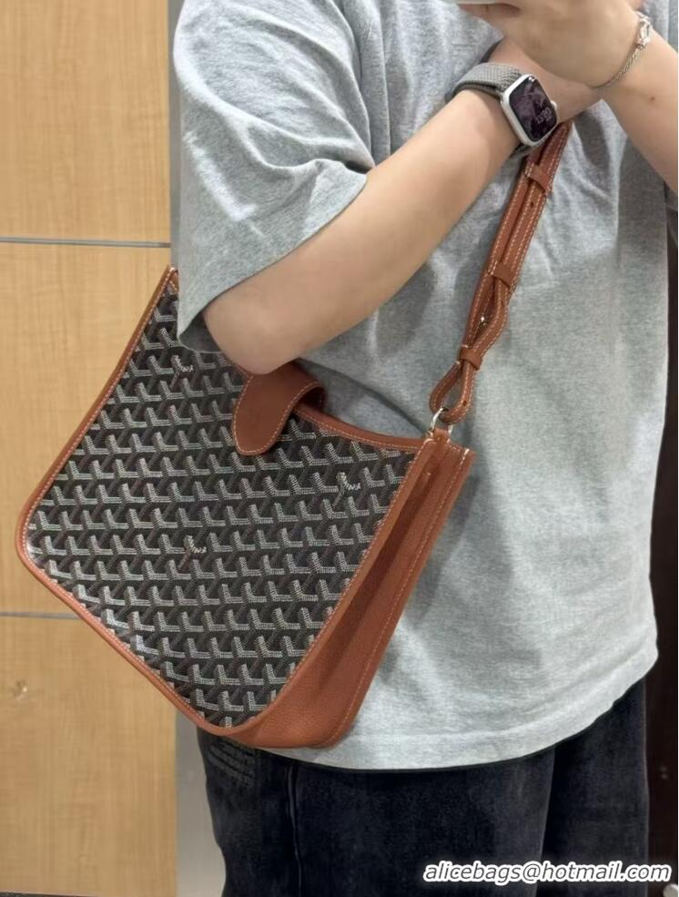 Top Quality Goyard Musette Messenger Bag PM 8930 Black And Tan