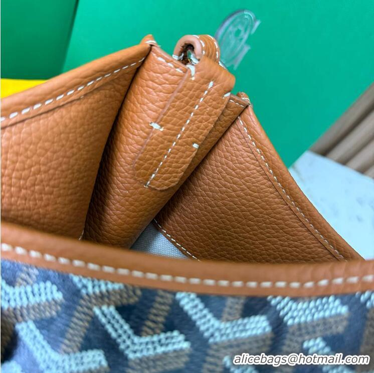 Top Quality Goyard Musette Messenger Bag PM 8930 Black And Tan